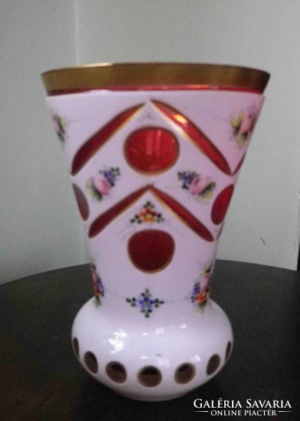Bieder peeled vase, hand painting