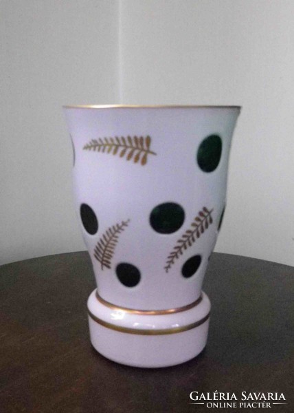 Czech vase in Bieder style.
