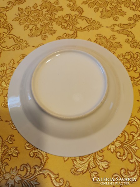 Kalocsa patterned porcelain deep plate 23 cm