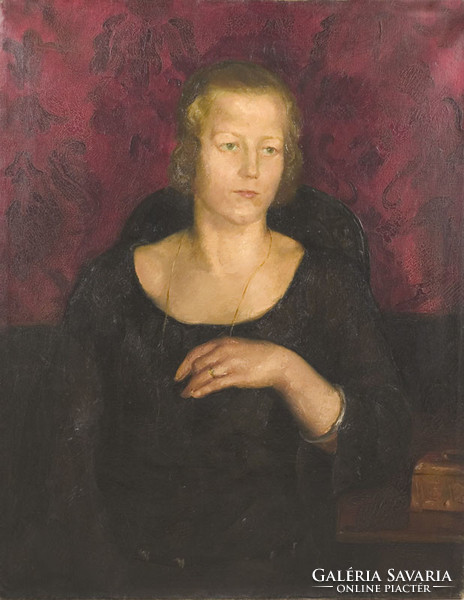 Deli Antal (1886 - 1960) : Női portré