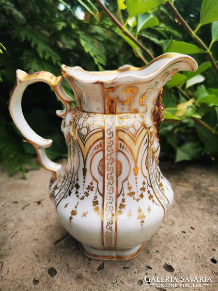 Antique Bieder gilded jug