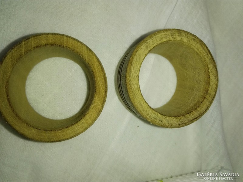 Napkin holder, - ring made of wood ... 8Pcs.