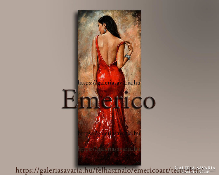 Emerico I. Tóth: Lady in red #42 (2019)