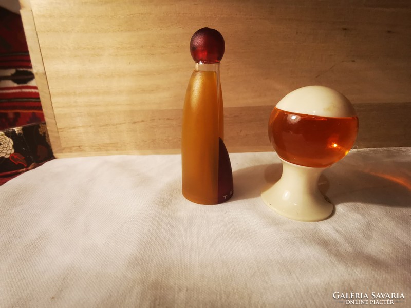 2 DESIGN parfümös üveg, parfüm vintage Gyűjteményi darabok retro