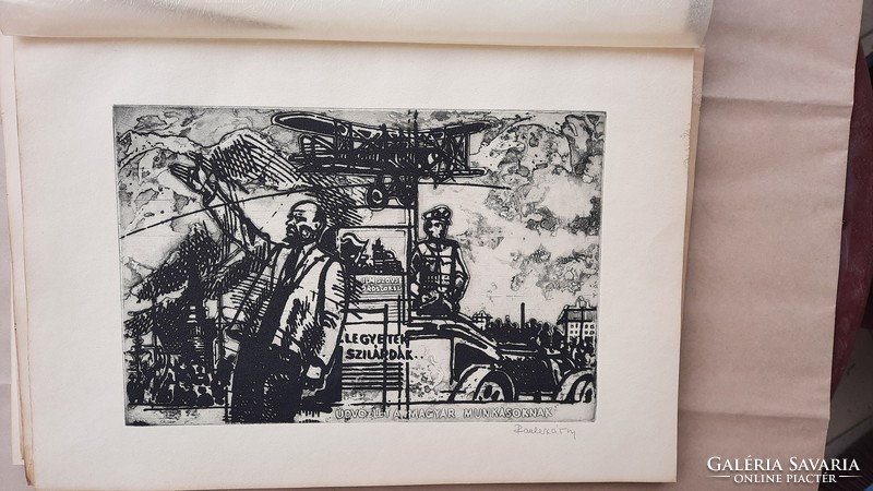 Lenin-album 1970-ből - Ék Sándor, Raszler Károly, Czinke Ferenc, Gaál Domonkos - HIÁNYOS mappa