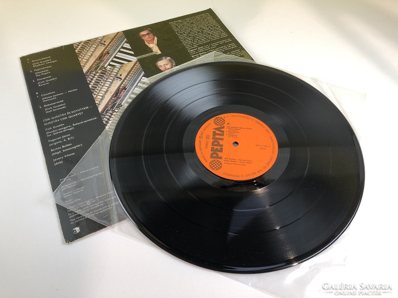 Gusztáv Csík Quartet – Csík Gusztáv És Együttese - 1978 Hanglemez Bakelit Lemez Album LP Zene