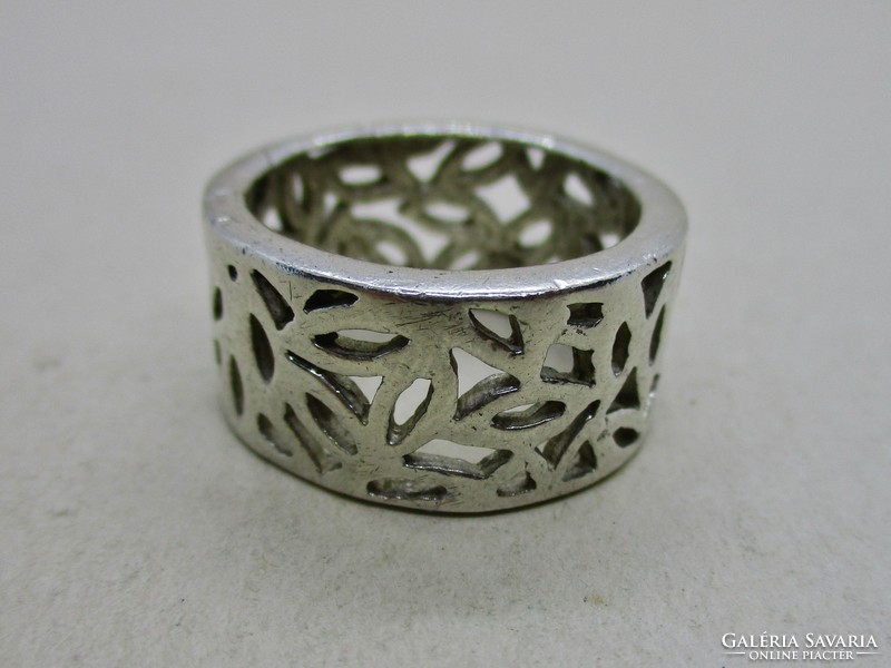 Special pattern craft silver wedding ring