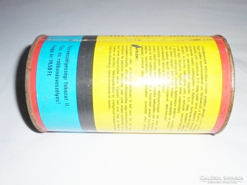 Retro paint box - xylamon impregnating primer - budalak manufacturer - from the 1970s