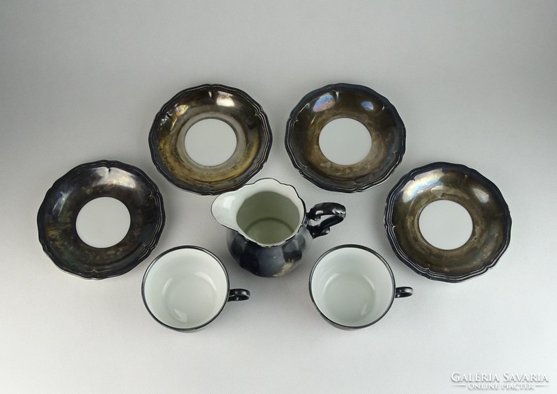 0Q960 Régi Bavaria porcelán teáskészlet