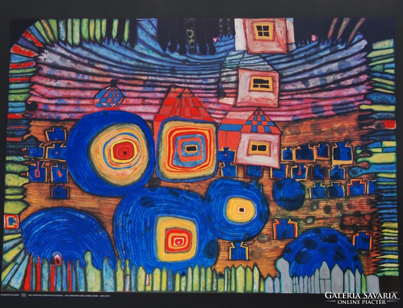 Hundertwasser: the windows go home 1978/1979