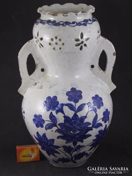 Antique huge ceramic vase from the 1800s