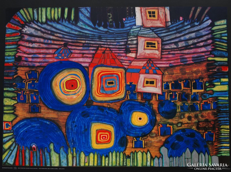 Hundertwasser: the windows go home 1978/1979