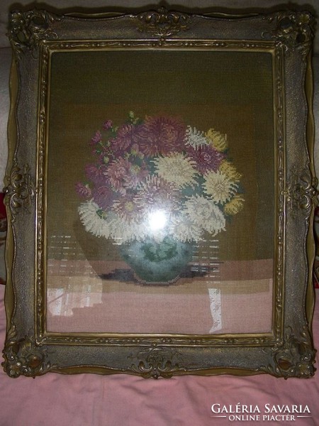 Flower still life tapestry