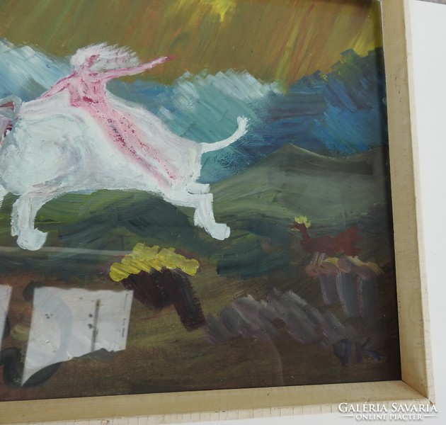 Vilhelm Károly - Európa elrablása - képcsarnokos festmény