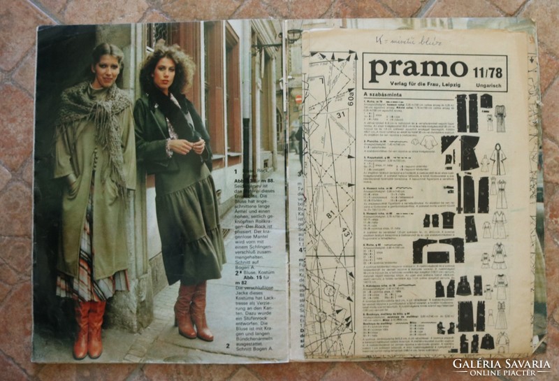 1978 Pramo for sewing antique newspaper with chin