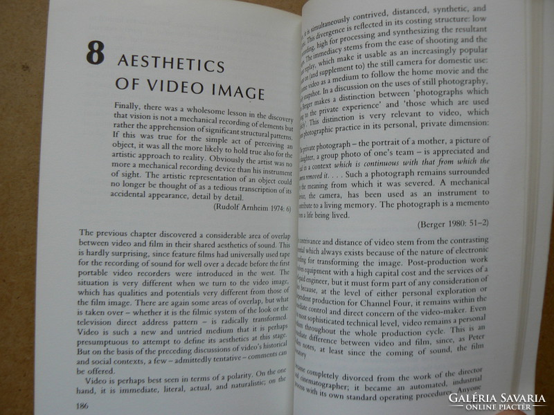 On video, roy armes 1988, (in english), dedicated book in good condition