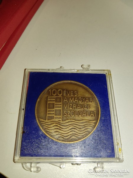 Bronze medal coin for hydrographic service