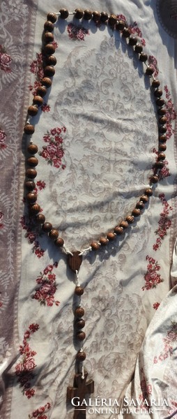 Old monk / nun rosary reader, approx. One and a half meters!