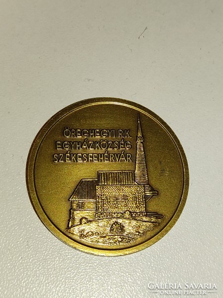 Bronze medal coin from Székesfehérvár