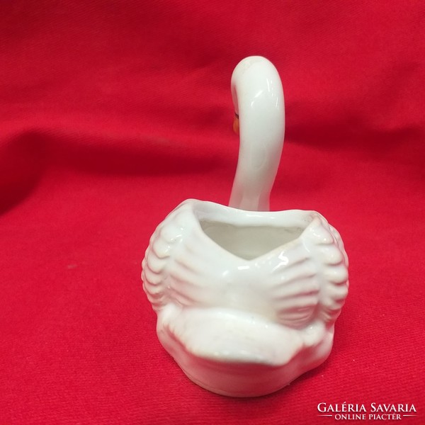 Rare gmundner austrian swan ceramic figurine.