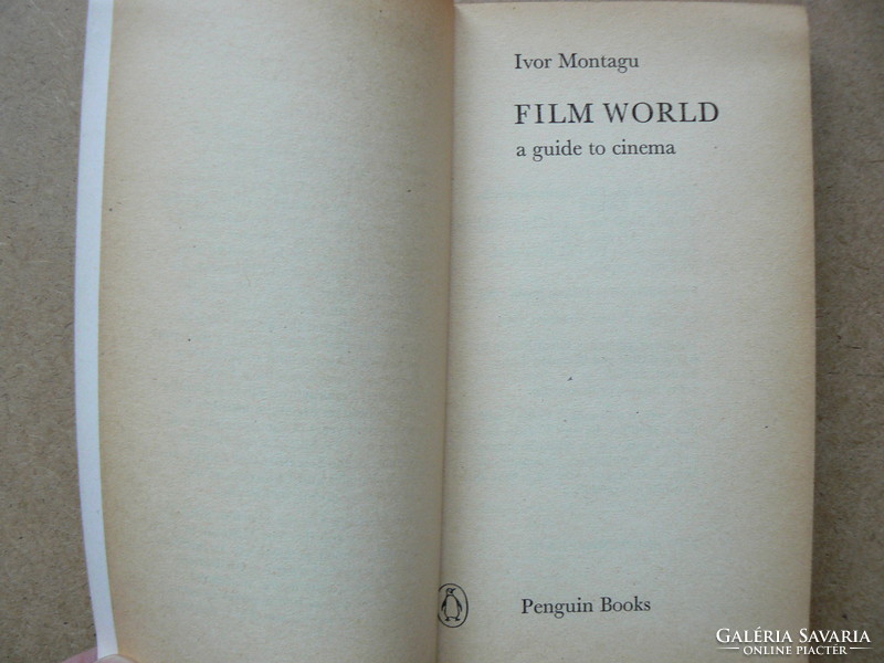 FILM WORLD, IVOR MONTAGU 1964,(ANGOL NYELVŰ NEMZETKÖZI SZAKKÖNYV), KÖNYV JÓ ÁLLAPOTBAN