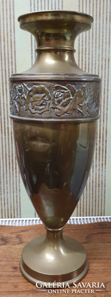 Antique copper vase