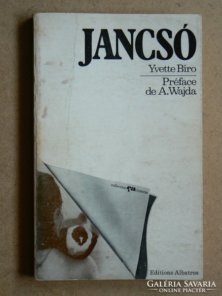 MIKLÓS JANCSÓ, YVETTE BIRO 1977, KÖNYV JÓ ÁLLAPOTBAN (FRANCIA NYELVŰ)