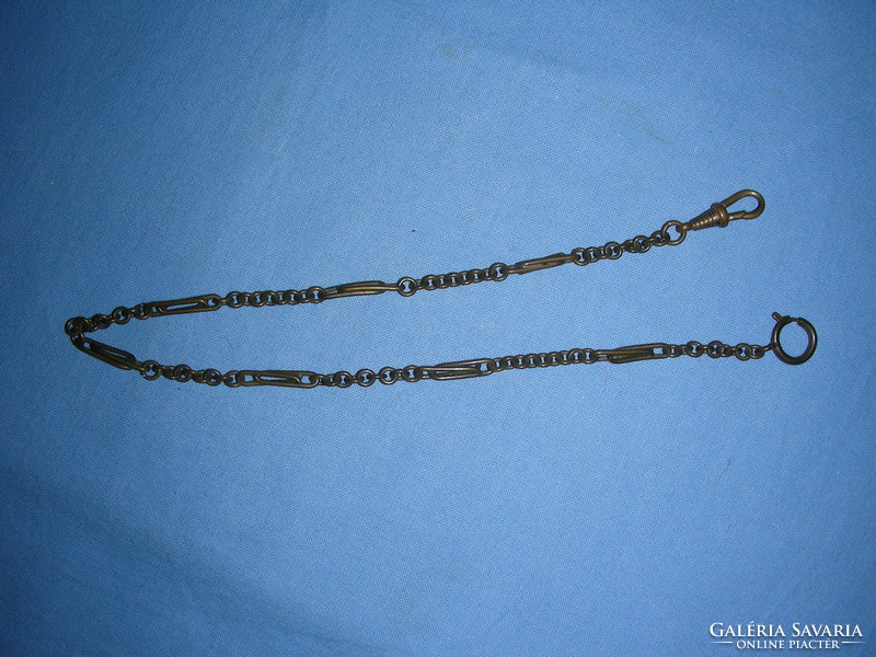 Copper pocket watch chain antique