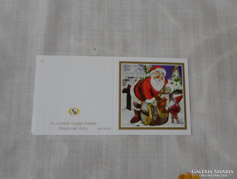 Artistic Gift Card 3: Winter, Santa (Holiday, Christmas)