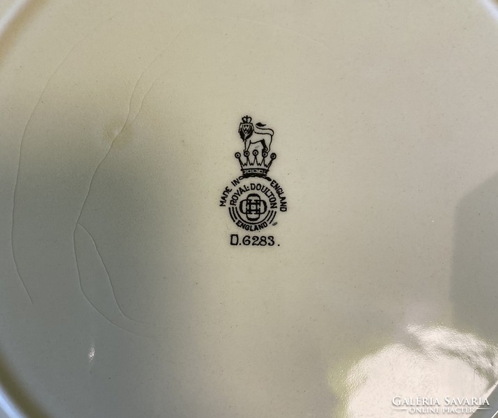 Angol  Royal Doulton porcelán disztányér “The Mayor” 26 cm es.﻿