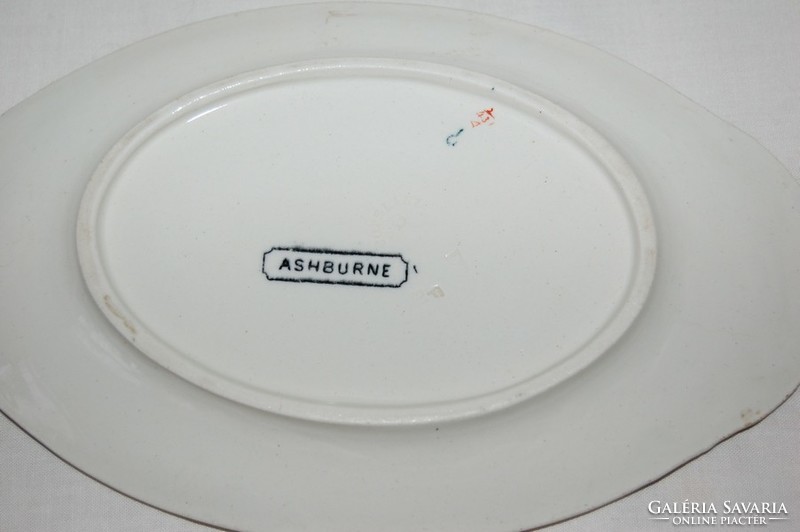 Antique ironstone transferware copeland ashburne patern offering bowl