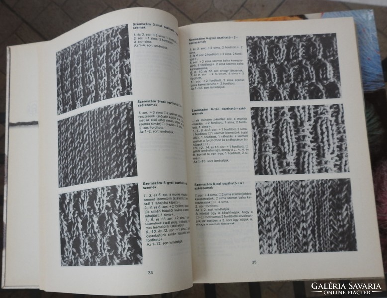 The School of Homemade Knitting - A Golden Hand Knitting Pattern Book