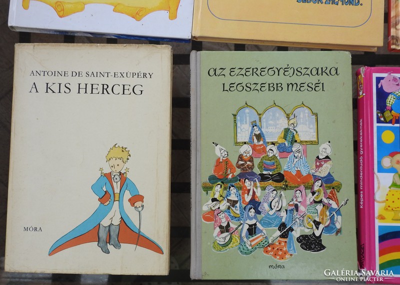 Mesék - ifjúsági regények ... A Kis Herceg / Hauff mesék / Magyar mondák / Mackó Úr utazásai ...