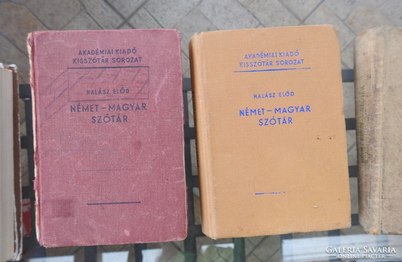 Old dictionary collection - German, Russian, Esperanto