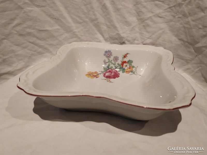 Bowl of Bareuther bavaria painted rosy porcelain