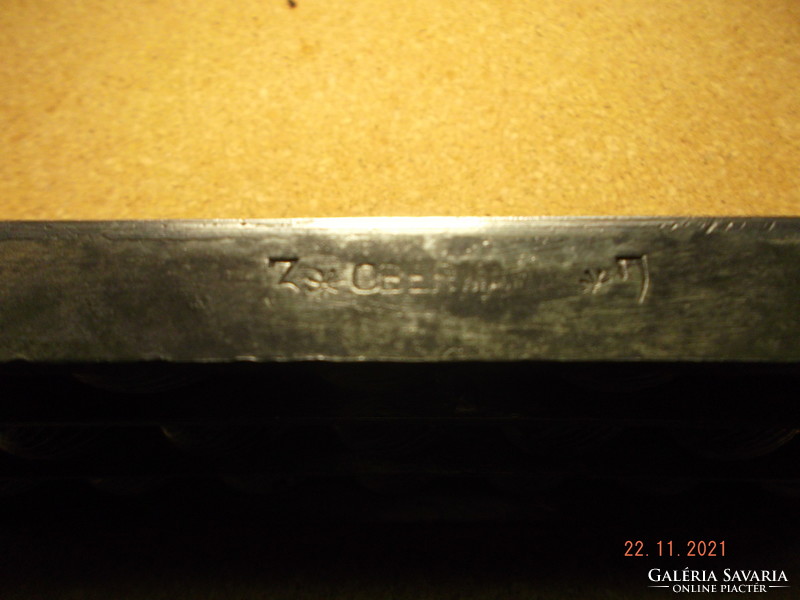 Old chocolate mold - confectionery tool --1 --- marked