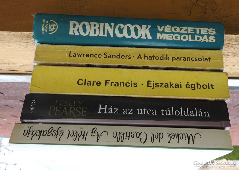 Krimik - Robin Cook -.L. Pearse - Clare Francis - Lawrence Sanders