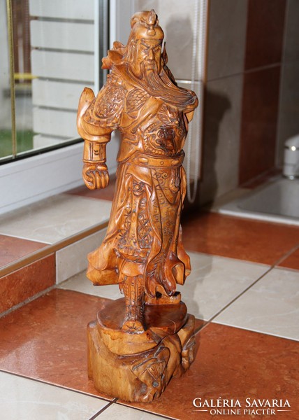 Carving, carving, wood, ornaments, sculpture 50 cm