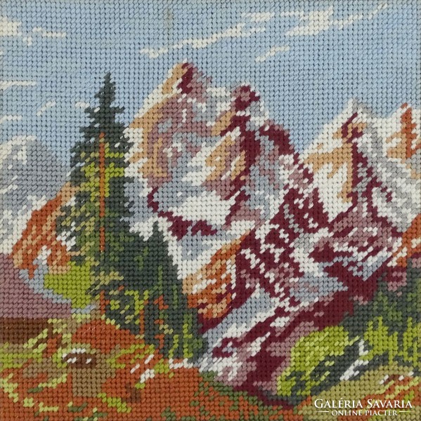 1G666 Tatra landscape tapestry in modern frame