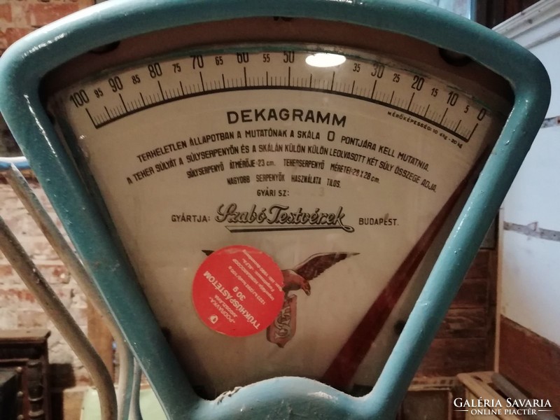 Shop scales, vegetable scales from before World War II