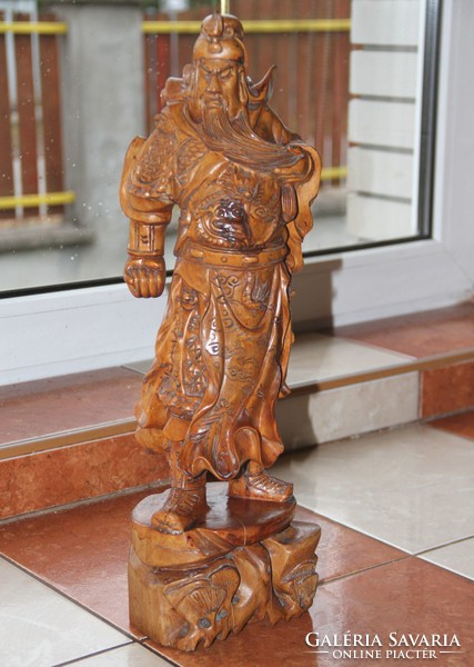 Carving, carving, wood, ornaments, sculpture 50 cm