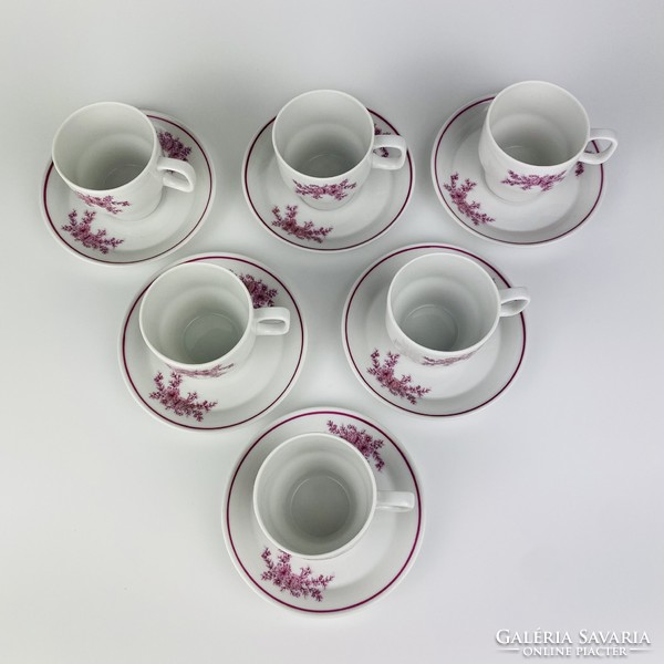 Hollóház porcelain coffee set