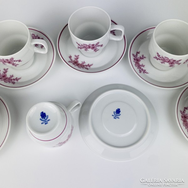 Hollóház porcelain coffee set