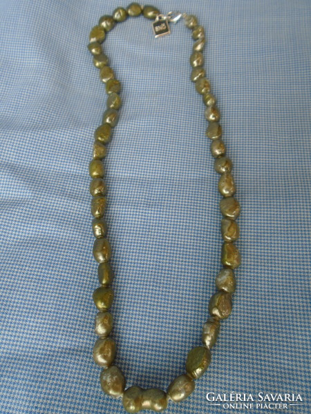 Multicolor freshwater pearl necklace