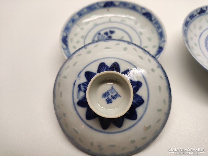 Antique Chinese porcelain sauce bowls. 19th century!