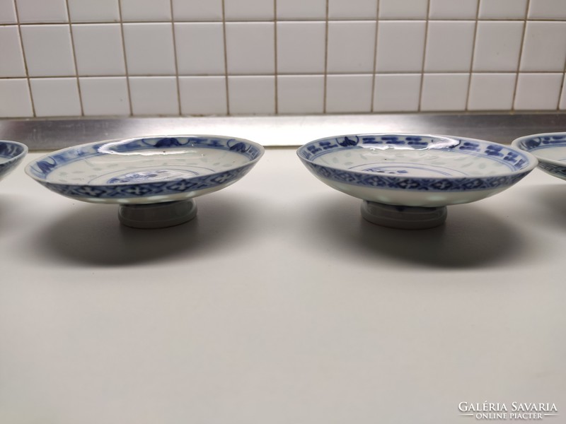 Antique Chinese porcelain sauce bowls. 19th century!
