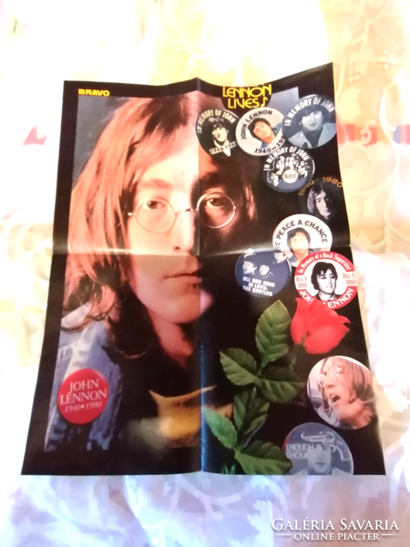 Beatles collectors attention! John Lenon poster 1980.