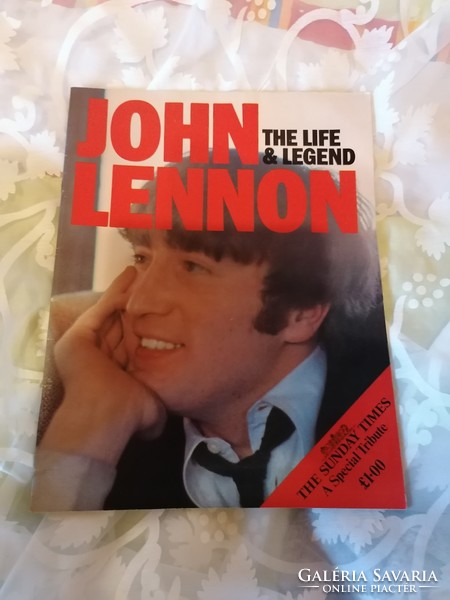 BEATLES GYŰJTŐK FIGYELEM! John Lennon: Az élet és legenda  A Sunday Times különleges tisztelgő kia