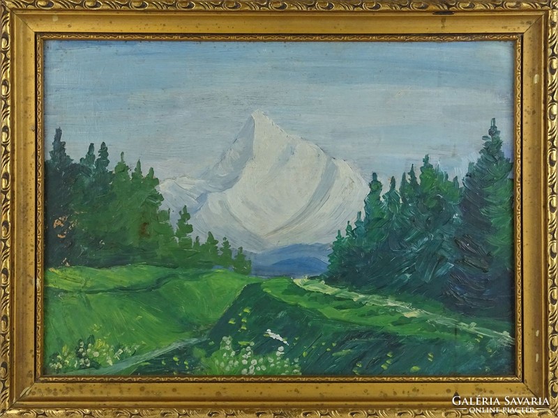 1G671 Unknown Czech painter: Tatra landscape