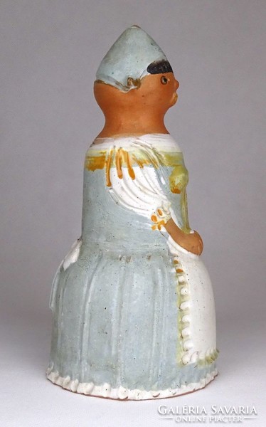 1G729 kiss rose ilona apron woman ceramic figure 20 cm